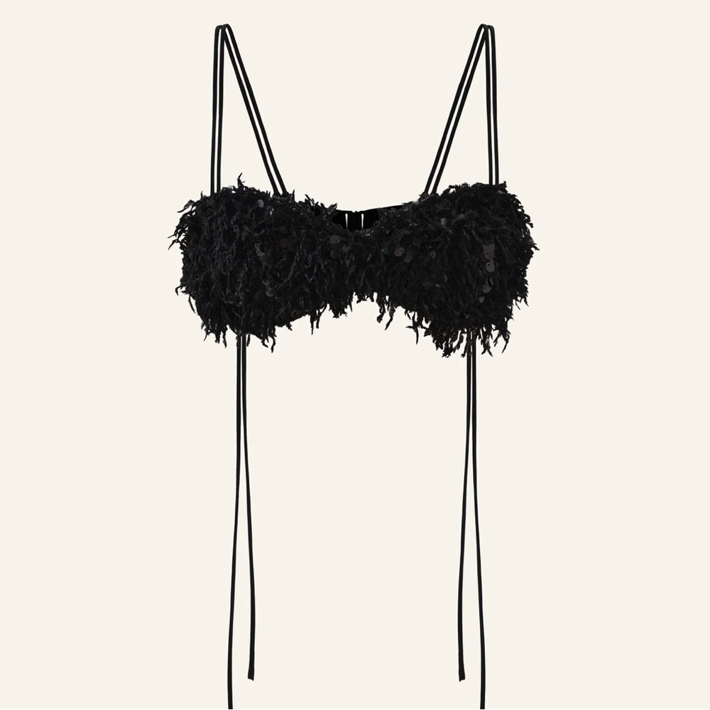 CULTNAKED Power Cover Up bra in Onyx Bloom